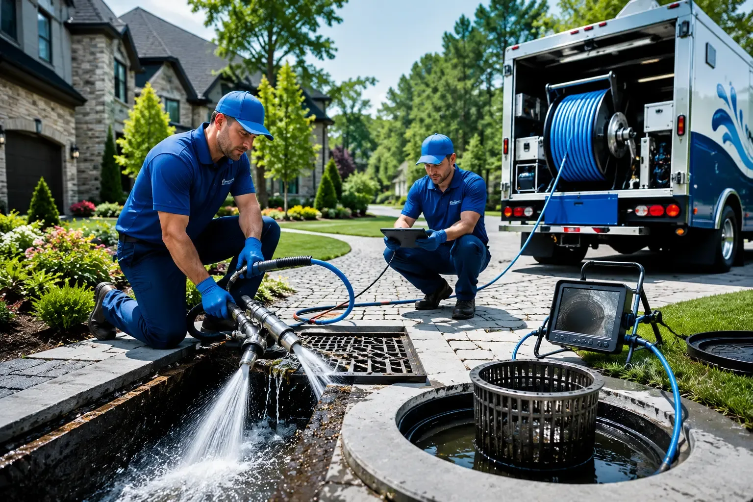 Local outdoor drain cleaning professionals in Skandia, MI